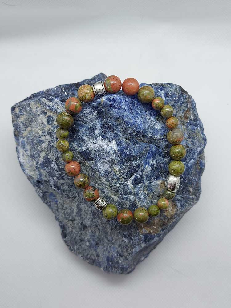 Bracelet unaka - Unakite